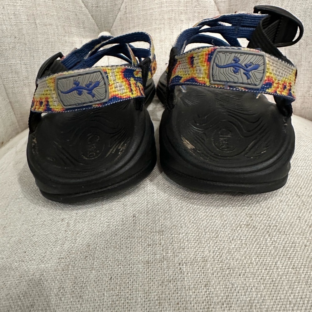 Chaco Women’s Sz 7 Z Cloud X2 Psychedelic Colorful Strappy Outdoor Sport Sandals - Picture 3 of 5